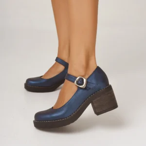 Zapato Alto Tati Azul